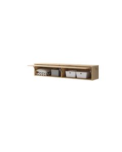 Bed Concept opzetkast 2-klepdeur 40H Ambachtelijk eik