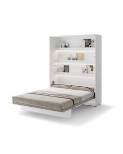 Bed Concept opklapbed verticaal 160 Hoogglans wit