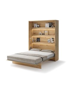 Bed Concept opklapbed verticaal 160 Ambachtelijke eik