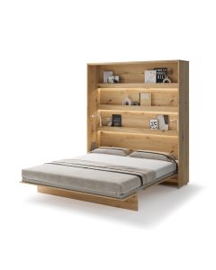 Bed Concept opklapbed verticaal 180 Ambachtelijke eik
