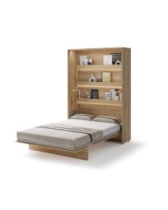 Opklapbed verticaal 140 x 200 Ambachtelijk eiken Bed Concept
