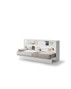 Opklapbed horizontaal 90 x 200 Wit Bed Concept 