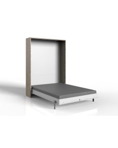 Juist opklapbed verticaal 140 Wit - San Remo eik