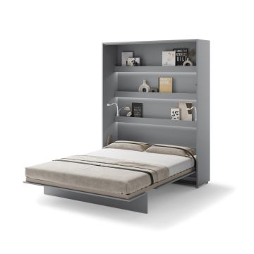 Bed Concept opklapbed verticaal 160 Grijs