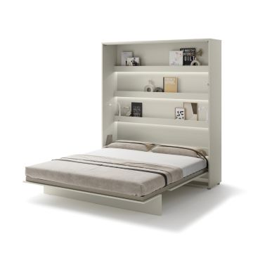 Bed Concept opklapbed verticaal 180 Cashmere