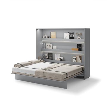 Bed Concept opklapbed horizontaal 160 Grijs