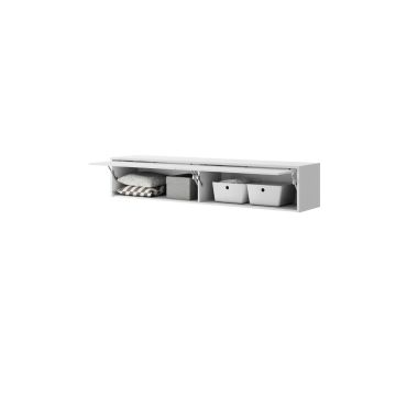 Bed Concept opzetkast 2-klepdeur 40H Wit