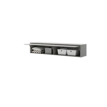 Bed Concept opzetkast 2-klepdeur 40H Grijs