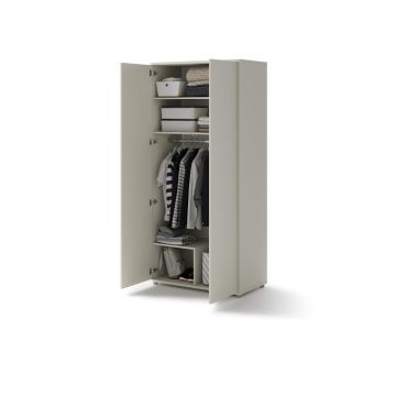 Bed Concept 2-deurs kledingkast D55 Cashmere