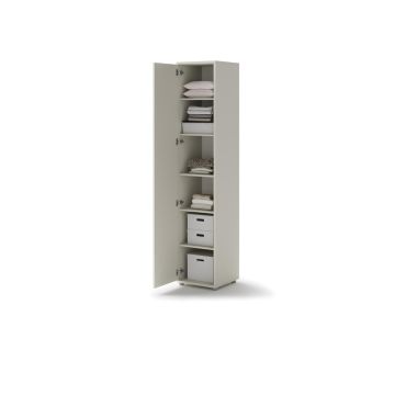 Bed Concept 1-deurs aanbouwkast  D46 Cashmere