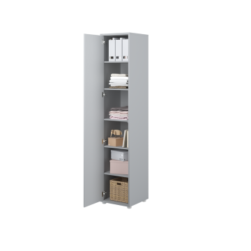 Bed Concept 1-deurs aanbouwkast  D46 Grijs