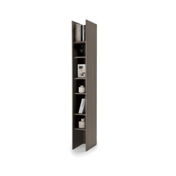 Bed Concept boekenregaal H218 Bruin / Donker walnoot