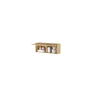 Bed Concept wandkast smal Ambachtelijk eik