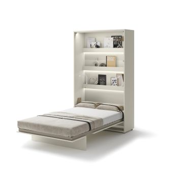 Bed Concept opklapbed verticaal 120 Cashmere