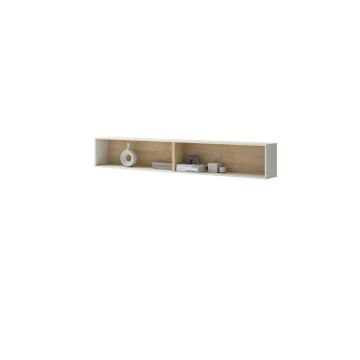 Bed Concept open wandkast breed Cashmere - licht eik