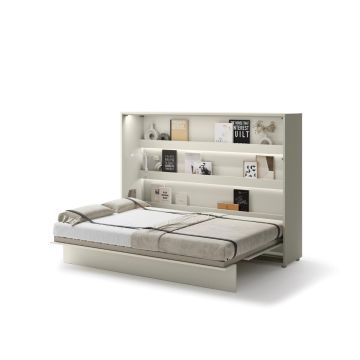 Bed Concept opklapbed horizontaal 140 Cashmere