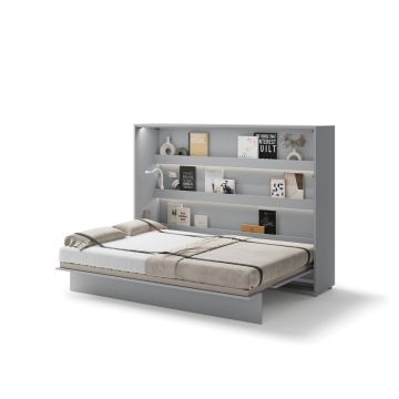 Bed Concept opklapbed horizontaal 140 Grijs