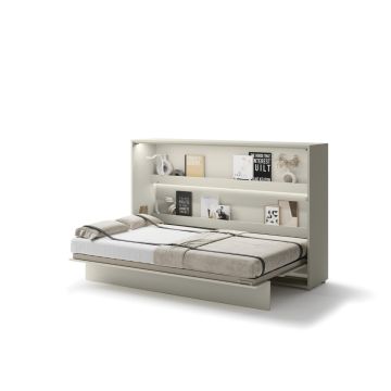 Bed Concept opklapbed horizontaal 120 Cashmere