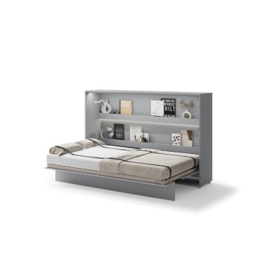 Bed Concept opklapbed horizontaal 120 Grijs