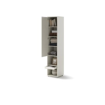 Bed Concept aanbouwkast 1 deur - 1 lade Cashmere