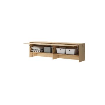 Bed Concept opzetkast 2-klepdeur 60H Ambachtelijk eik