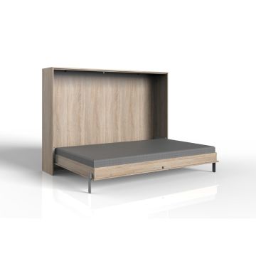 Juist opklapbed horizontaal 140 San Remo eik