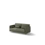 Bed Concept sofa 140 Groen voor opklapbed ambachtelijk eik