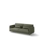 Bed Concept sofa 180 Groen voor opklapbed hoogglans wit