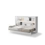 Opklapbed horizontaal 120 x 200 Hoogglans wit Bed Concept 