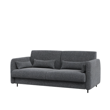 Bed Concept sofa 140 Antraciet voor opklapbed ambachtelijk eik