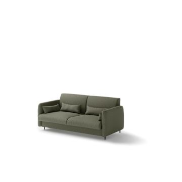 Bed Concept sofa 140 Groen voor opklapbed wit