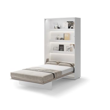 Opklapbed verticaal 120 x 200 Wit Bed Concept