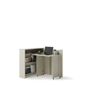 Work Concept Slim bureaukast – 90 cm – rechts – cashmere