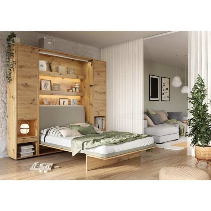 Bed Concept hoofdbord 140 Grijs