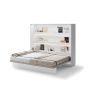 Bed Concept opklapbed horizontaal 160 Hoogglans wit