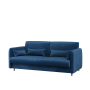 Bed Concept sofa 140 Blauw voor opklapbed ambachtelijk eik