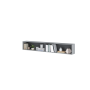 Bed Concept open wandkast breed Grijs - Antraciet