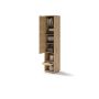 Bed Concept aanbouwkast 1 deur - 1 lade Ambachtelijk eik