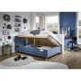 Gestoffeerd Opbergbed Cool 90 x 200 Blauw