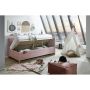 Gestoffeerd Opbergbed Cool 90 x 200 met rugleuning Roze