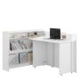 Work Concept bureaukast – 115 cm – rechts – hoogglans wit