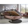 Gestoffeerd Opbergbed Fun 120 x 200 Oud-Roze
