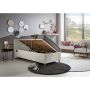 Gestoffeerd Opbergbed Fun 90 x 200 Beige