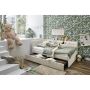 Gestoffeerd Opbergbed Uno 120 x 200 Beige/Wit